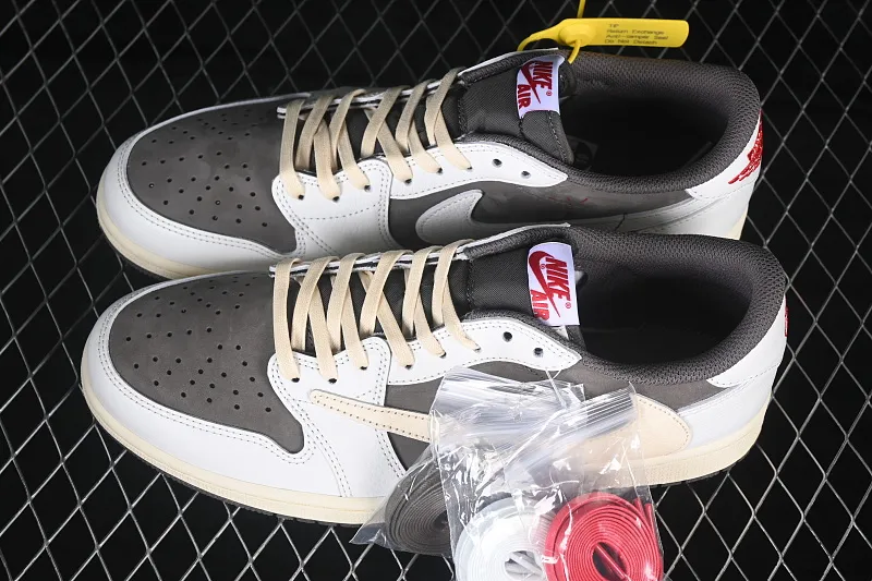 All categories Air Jordan Jordan series basketball shoes Air Jordan 1 Low GX foreign trade version Travis Scott x Air Jordan 1 Low OG AJ1 Joe 1 undercut low top full head layer DM7866-162